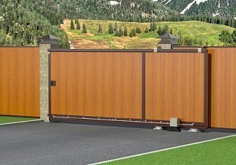 Откатные ворота Doorhan серии slg-a (3000х2000)