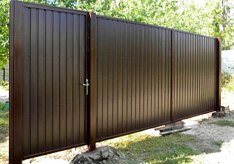 Распашные ворота серии swg-a (3000х1000)